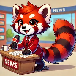 Pandamonial Red Panda Mascot